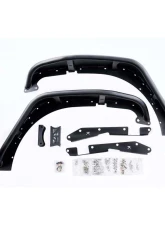 Combat Off Road Black Aluminum Fenders Front Pair Jeep Wrangler 2007-2018                                     - 15-1076 - Image 7